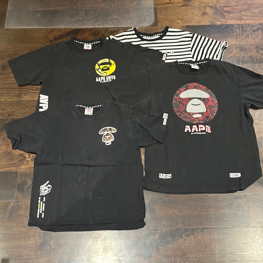 **AAPE BUNDLE x4**